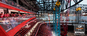 Arena Watch: Gondola seating and outdoor plaza started - Curbed Detroit