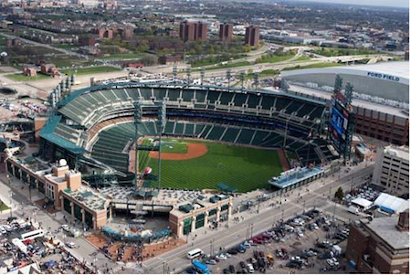 Official Comerica Park Venue Information