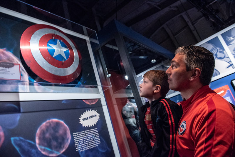 "Marvel: Universe of Super Heroes" exhibition