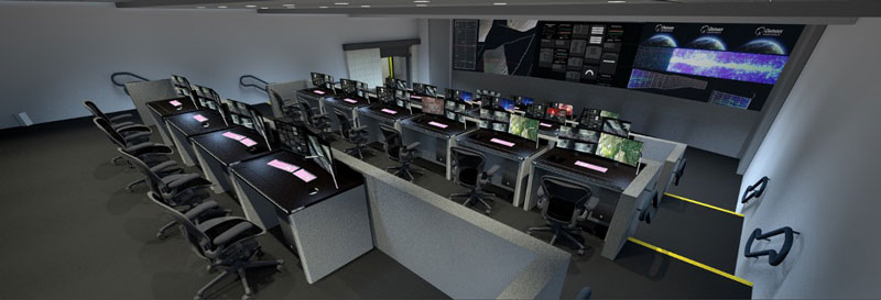 Michigan Aerospace Manufacturers Association command and control center rendering