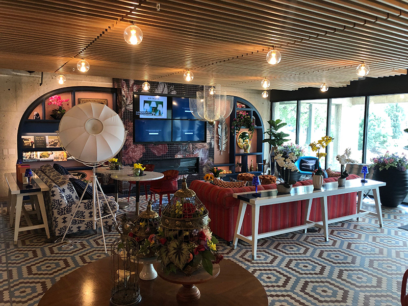 The lobby of the newly redeveloped City Club Apartments Lafayette Park. // Courtesy of City Club Apartments