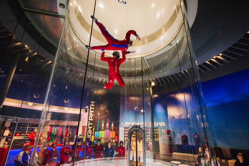 The iFLY World indoor skydiving complex is opening July 24 in Novi. // Courtesy of iFLY World