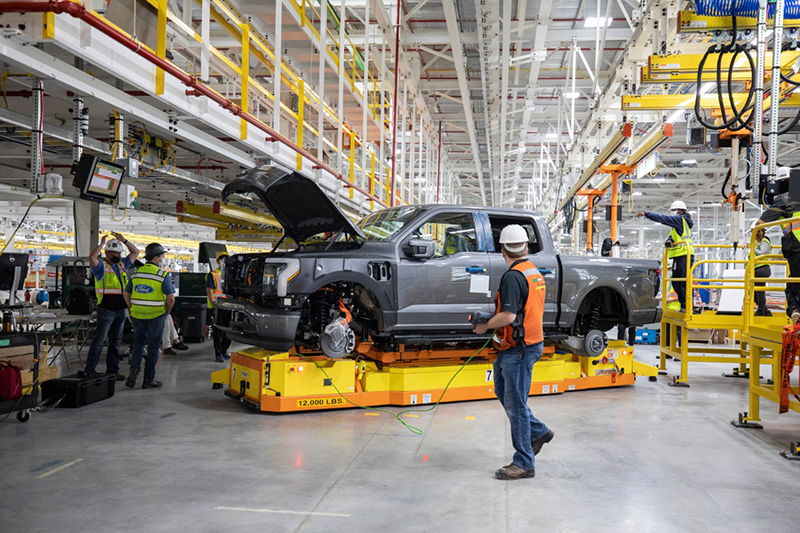 Ford Invests 250M More for F150 Lightning Production, Adds 450 Jobs