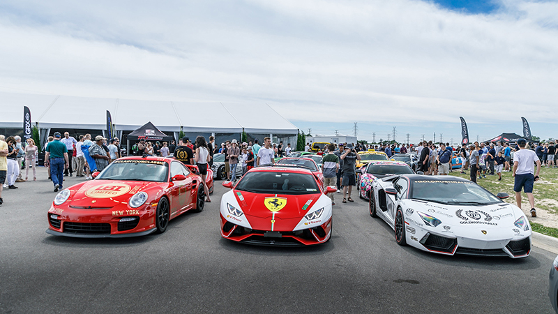 Track Time - Unlike a traditional auto show, Motor Bella will feature cars driving on the track at M1 Concourse in Pontiac. Other activities include press and industry days. // Courtesy of M1 Concourse