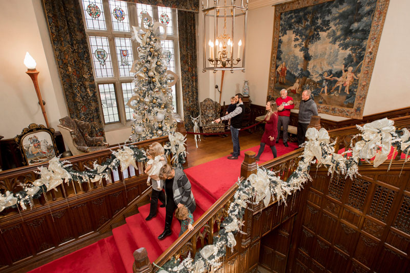 The Meadow Brook Hall Holiday Walk is one of two holiday attractions at the Rochester mansion that open Nov. 26. // Courtesy of Meadow Brook Hall