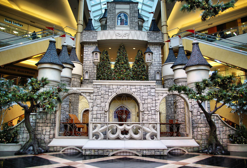 Santa will be receiving visitors at his Somerset Collection castle beginning Nov. 27. // Courtesy of Somerset Collection