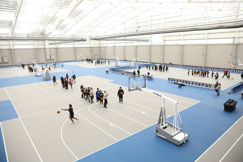 United Wholesale Mortgage announced the completion of the renovation of its Pontiac Sports Complex, which will host youth sports and recreational activities. // Courtesy of United Wholesale Mortgage