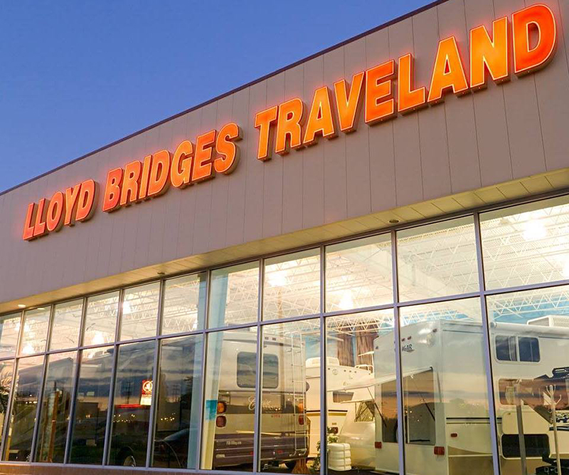 Camping World Holdings announced it is acquiring Lloyd Bridges Traveland RV in Chelsea. // Courtesy of Lloyd Bridges Traveland RV