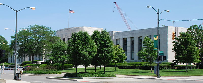 The University of Michigan announced it will renovate the Horace H. Rackham Education Memorial in Detroit's Midtown for $40 million. // Courtesy of Andrew Jameson/Wikimedia Commons