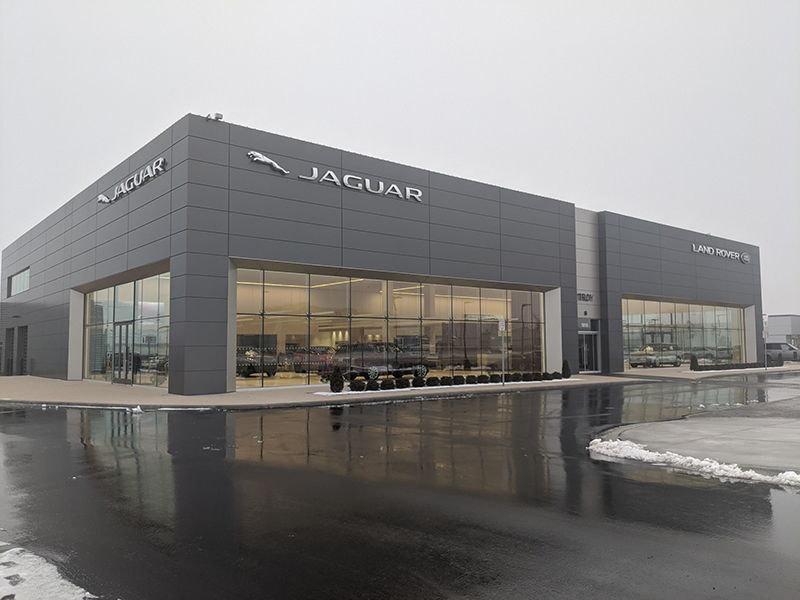 The Suburban Collection announced it will open a new Jaguar Land Rover "Arch" concept store next week. // Courtesy of The Suburban Collection