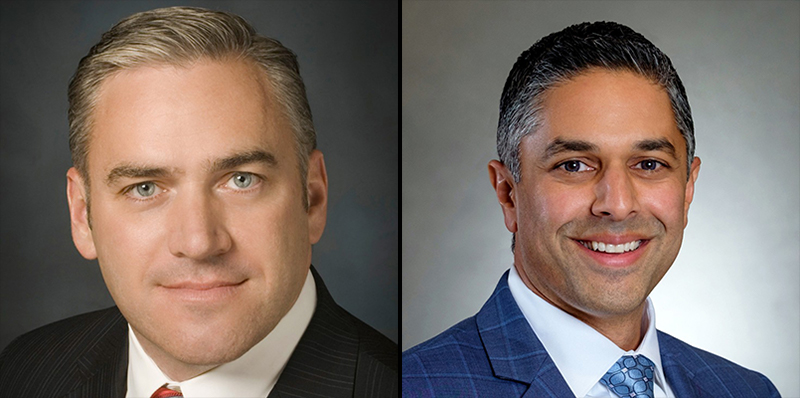 Left - Steve Kiefer; Right - Shilpan Amin // Courtesy of General Motors Co.