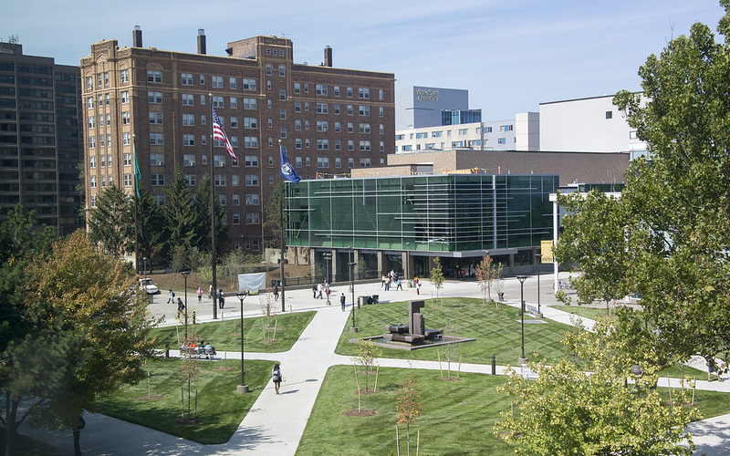 Wayne State University has followed the January 2022 release of its strategic plan with the release of its 2022-2027 economic impact strategy. // Courtesy of WSU