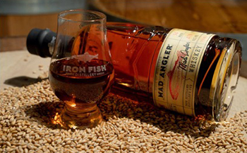 Iron Fish Distillery is introducing its Mad Angler estate whiskeys and investing $900,000 to triple production. // Courtesy of Iron Fish Distillery