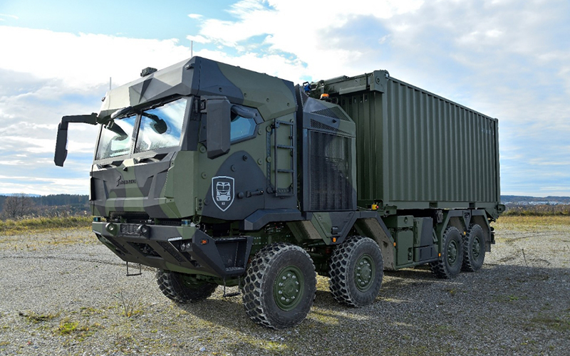 GM Defense and American Rheinmetall Vehicles will join forces to compete for the U.S. Army's Common Tactical Truck program. // Courtesy of GM Defense