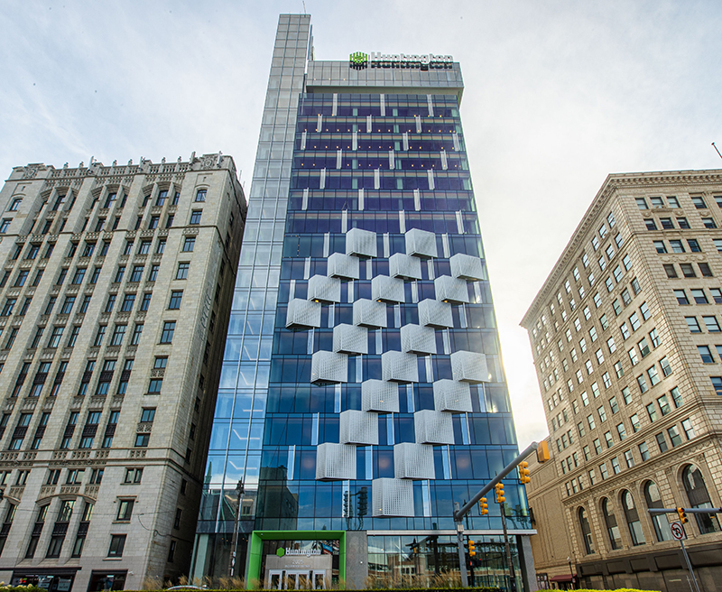 Detroit's Huntington Tower, which opened today, will serve as the headquarters for Huntington Commercial Bank. // Courtesy of Huntington Bank