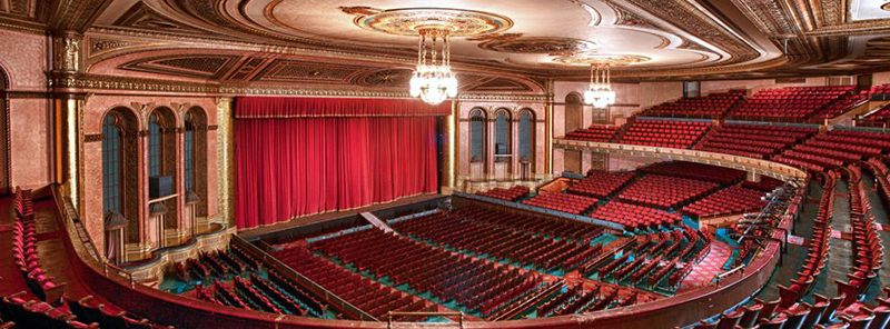 The theater at The Masonic Temple Detroit. // Courtesy of The Masonic Temple Detroit