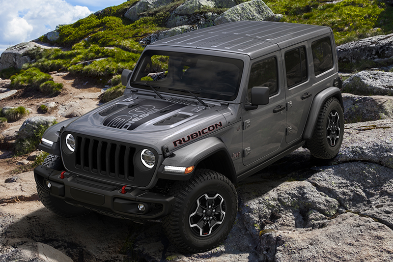 The 2023 Jeep Wrangler Rubicon FarOut edition will be the last Wrangler made with the EcoDiesel engine. // Courtesy of Jeep