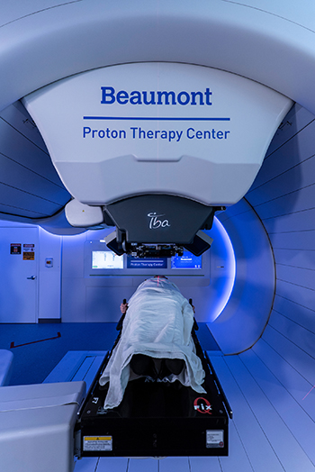 Proton Power - Corewell Health William Beaumont University Hospital in Royal Oak was the first to offer a Proton Therapy Center in Michigan. A high-tech alternative to radiation therapy, it provides patients with a safer cancer treatment option that has fewer side effects. 