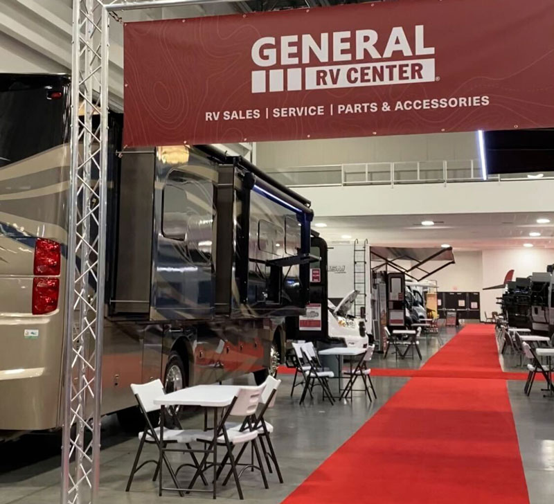 Hundreds of RVs are expected to be on display at the 57th Annual Detroit RV & Camping Show at Suburban Collection Showplace. // Courtesy of Detroit RV & Camping Show