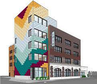 Love Building rendering