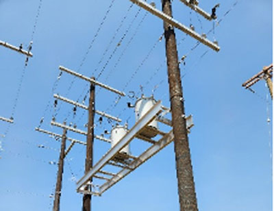 Consumer's Energy Utility Poles