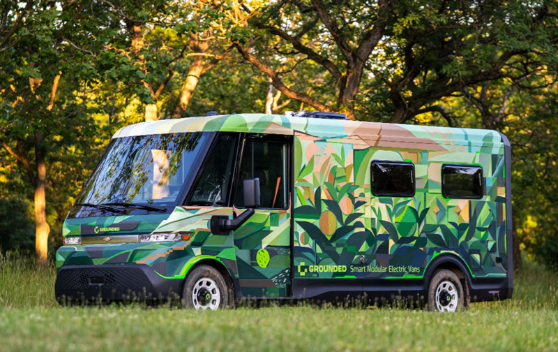 Grounded in Detroit Debuts First Electric RV Engineered for Four-season Adventure