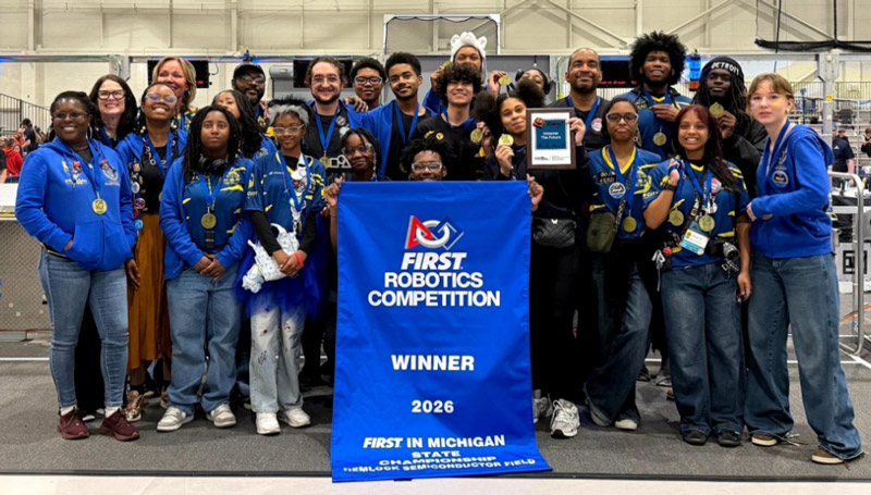 Detroit Cristo Rey High School Heading to FIRST Championships in Houston