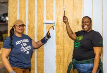 Oakland Habitat Women Build 2026 Dolores Butler, Paulette Cordell