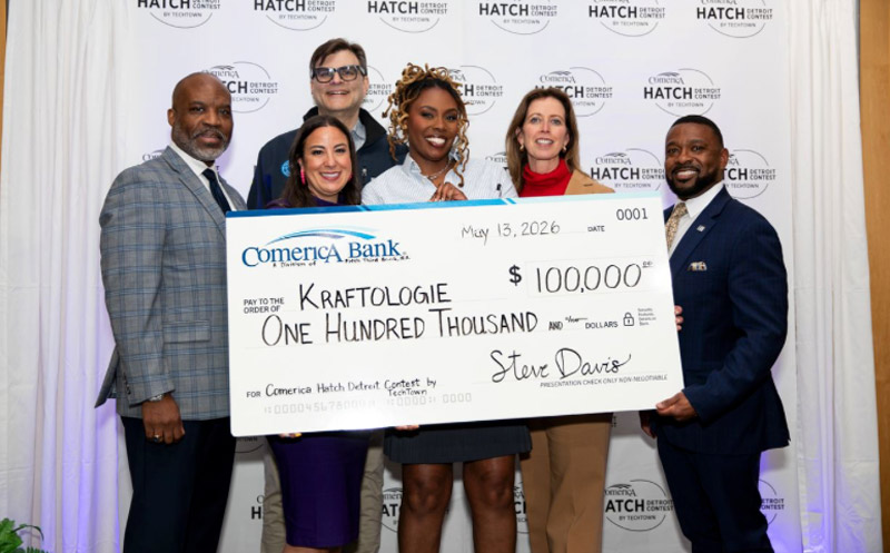 Kraftologie Wins $100K Comerica Hatch Detroit Contest by TechTown