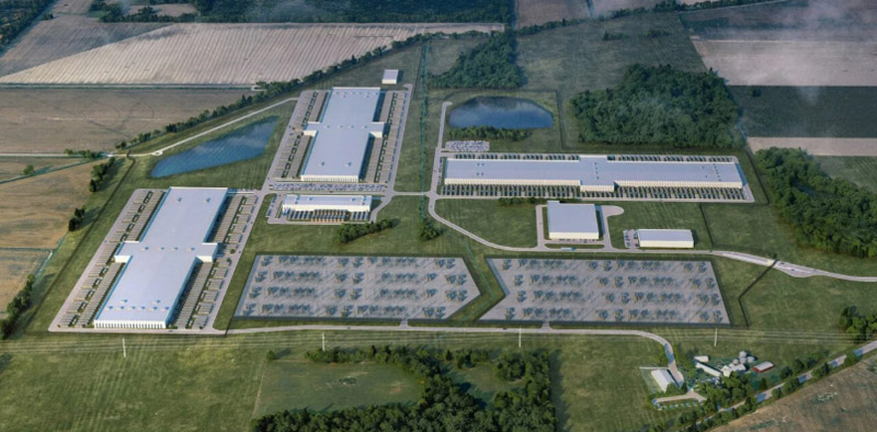 Walbridge is serving as general contractor for Related Digital’s Saline Township data center. More than 200,000 trade hours have been completed since construction began this year.